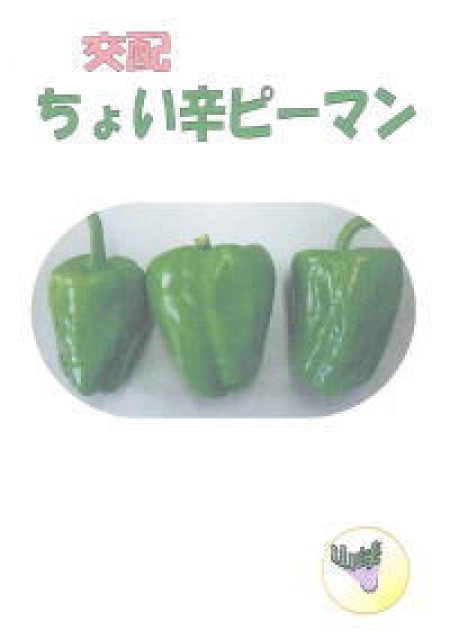 交配 ちょい辛ピーマン | 100円野菜種子販売 信州地方野菜の種 信州