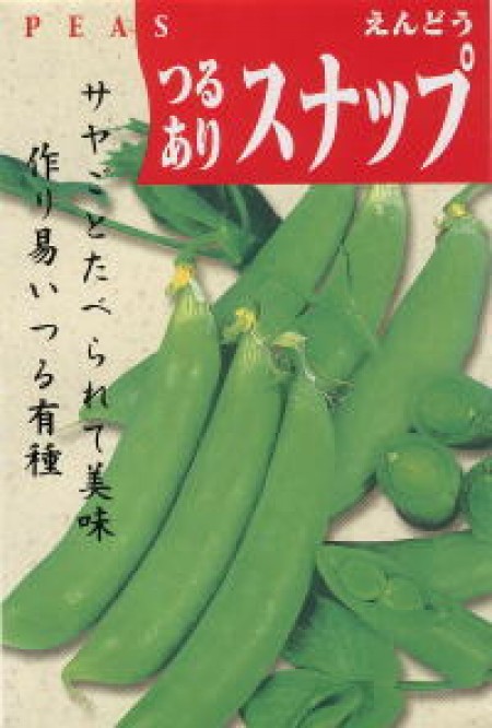 スナップ豌豆(スナックエンドウ) 100円野菜種子販売 信州地方野菜の種 信州山峡採種場